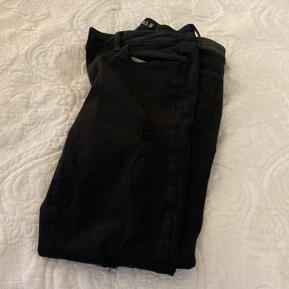 American eagle size 4 short super stretch jeggings
